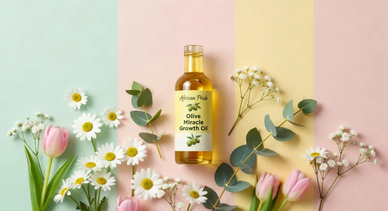 African Pride Olive Miracle Growth Oil