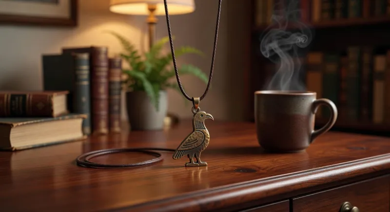 Sankofa Symbol Pendant Necklace