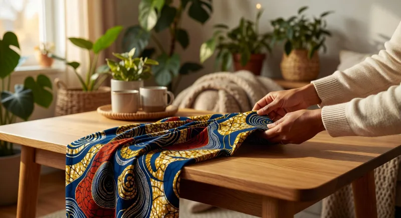 Vlisco Dutch Wax Print Fabric